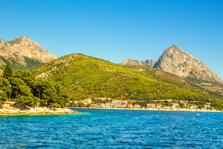 Croatia - Makarska riviera - Coastal landscape.の写真素材