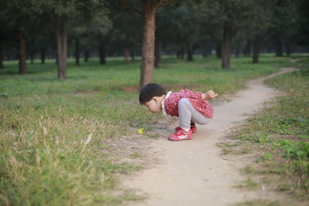 Girls playing at the parkのeditorial素材