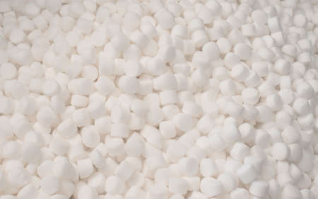 Blocks of salt for the softener water.