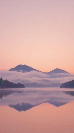 Landscape of Mae Ngat Somboon Chon dam, Thailand.の素材
