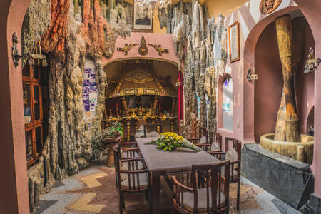 Strange Architecture and Gardens of Hang Nga Crazy House. Dalat, Vietnam - March 17, 2020のeditorial素材