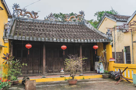 Beautiful temple. Hoi An Vietnam Asia. Hoi An (Hoi an), Vietnam - March 12, 2020.のeditorial素材