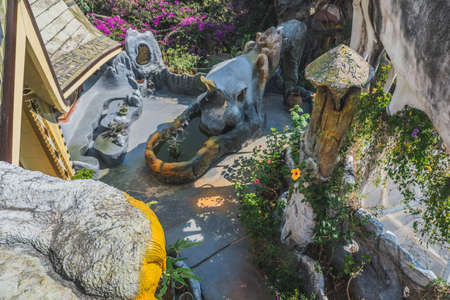 Strange Architecture and Gardens of Hang Nga Crazy House. Dalat, Vietnam - March 17, 2020のeditorial素材