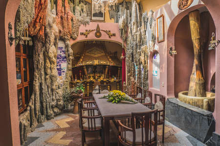 Strange Architecture and Gardens of Hang Nga Crazy House. Dalat, Vietnam - March 17, 2020のeditorial素材