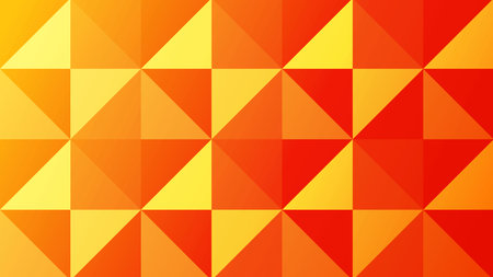 Abstract background in orange colors triangles abstract gradient