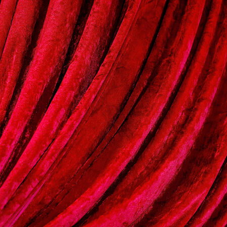 red curtainsの写真素材