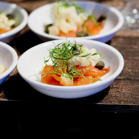 Appetizers and finger food-closeupの写真素材