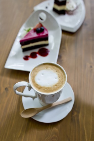 hot coffeeの写真素材