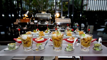 Delicious Appetizer and finger foodsの写真素材