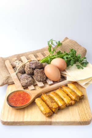 Pork Crackling Chili Paste, Thai style Chili Dipの写真素材
