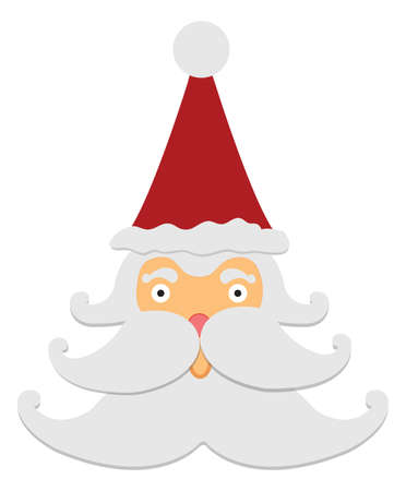 Santa Claus Frightened のイラスト素材