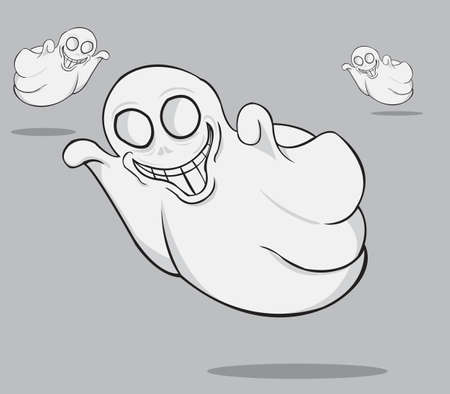 Three Ghosts のイラスト素材