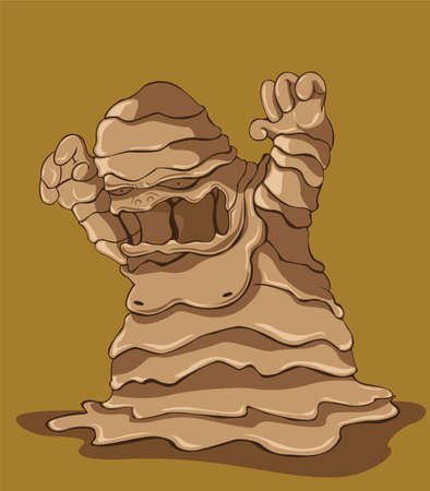 Mud Monster のイラスト素材