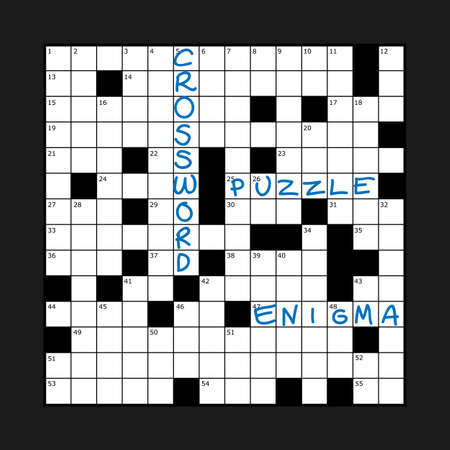 Crosswordのイラスト素材