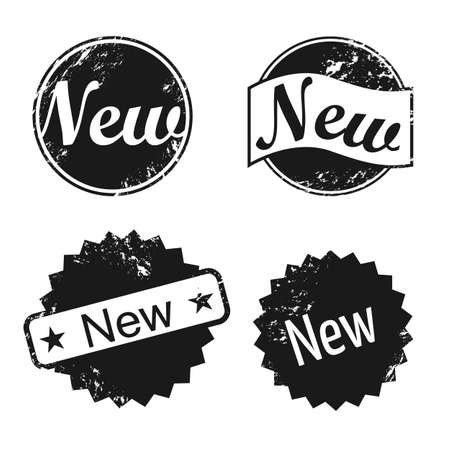 New stamp iconsのイラスト素材