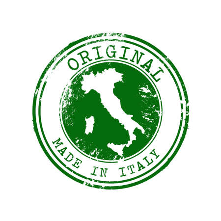 Original Made in Italy Stampのイラスト素材