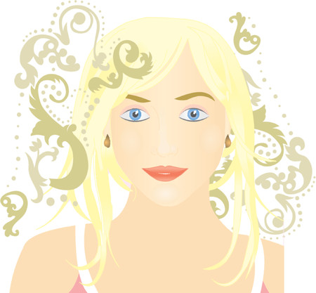 Beauty girlのイラスト素材