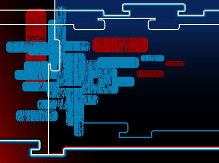 Abstract vector compositionの写真素材