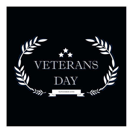 Day veteran banner illustration.のイラスト素材