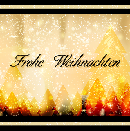 Square Christmas Cardの写真素材