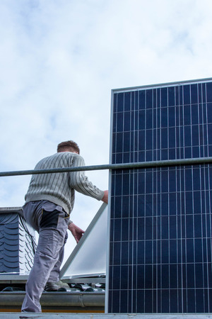 solar Mountingの写真素材