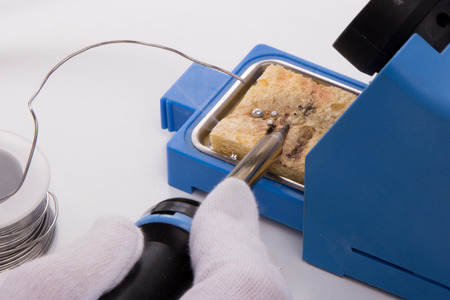 soldering stationの写真素材