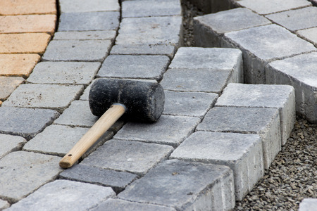 paving materialsの写真素材