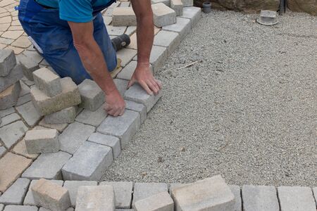 paving workの写真素材