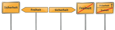 Signs Freedom - Safetyのイラスト素材