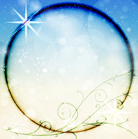 Christmassy backgroundのイラスト素材