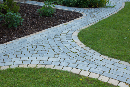 Garden Pathの写真素材