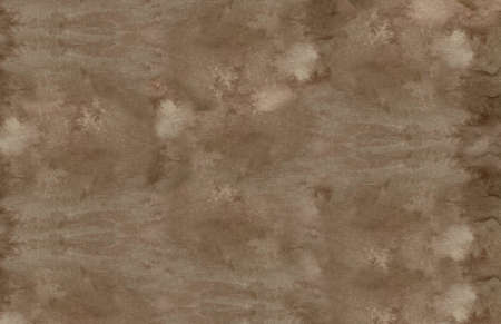 Grunge background. Watercolor background brownの写真素材
