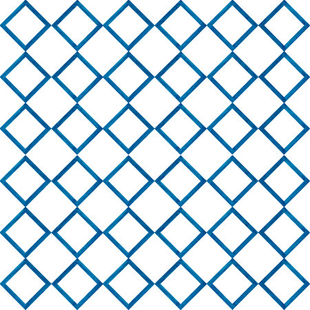Watercolor seamless geometric pattern with rhombs on white backgroundの写真素材