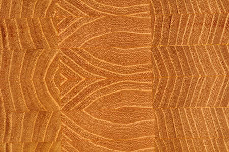 New rectangular wooden cutting board, textureの写真素材