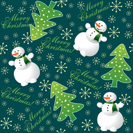 Seamless winter background のイラスト素材
