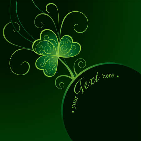 Patrick ornate background のイラスト素材