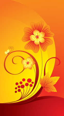 Autumn backgroundのイラスト素材