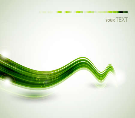 abstract green swift line のイラスト素材