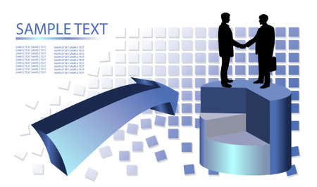 businessman meeting のイラスト素材