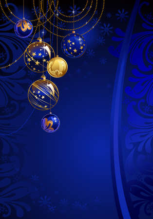 good-looking blue backdrop with balls のイラスト素材
