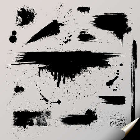 Grunge strips のイラスト素材