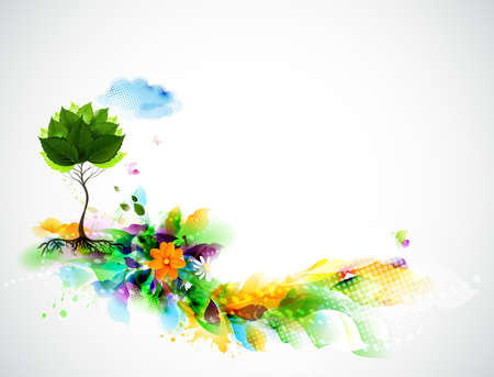 Environmentally concept のイラスト素材