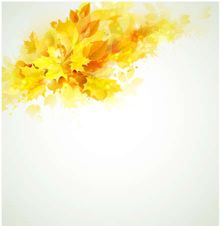 autumn color composition のイラスト素材