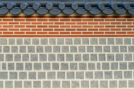 Korean style wall