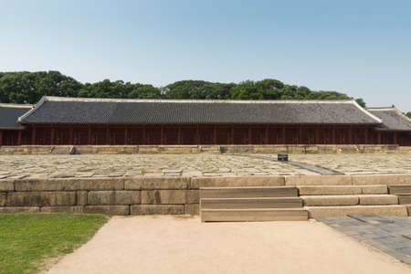 Jongmyo Shrine, Seoul, South Koreaのeditorial素材
