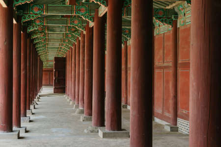 Changgyeong Palace in Seoul, South Koreaのeditorial素材