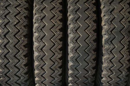Pile of  old tires