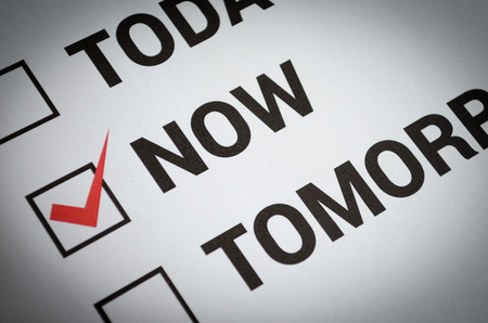  Do it now  motivation concept の写真素材