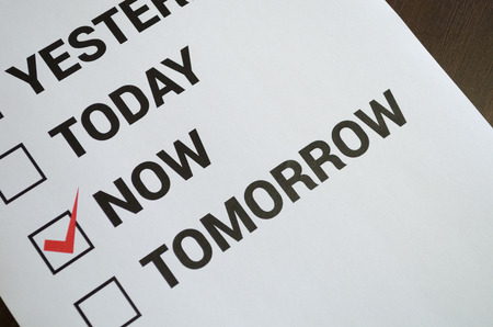  Do it now  motivation concept の写真素材