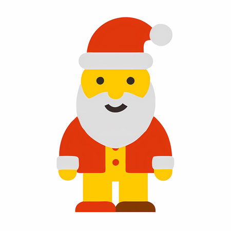 santa claus christmas related icon image vector illustration design flatのイラスト素材